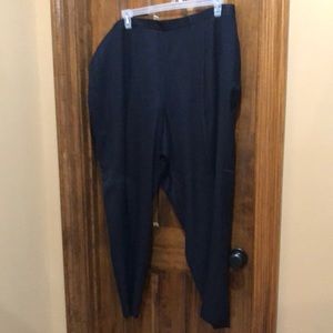 100% silk dark blue pant